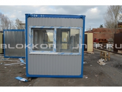 Блок-контейнер 4м, проходная, г.Ставрополь в Золотухине